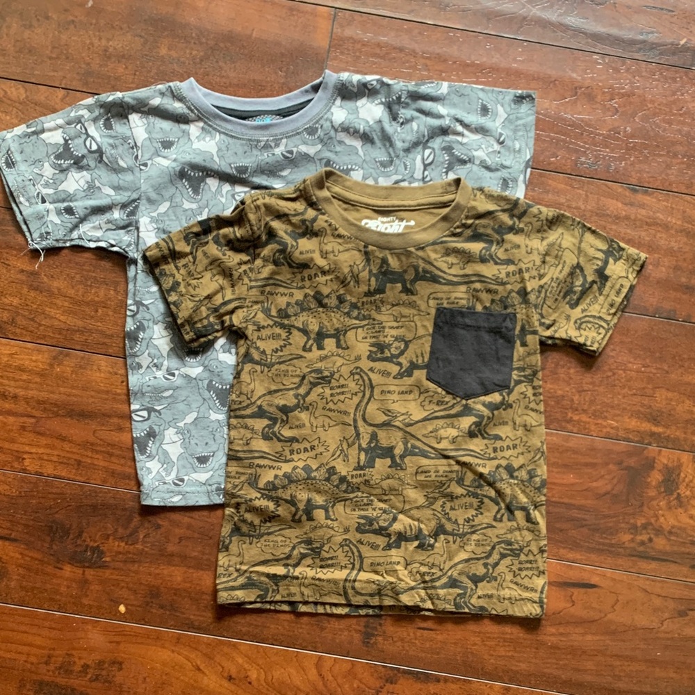 Kids Dinosaur tees for boys - bundle